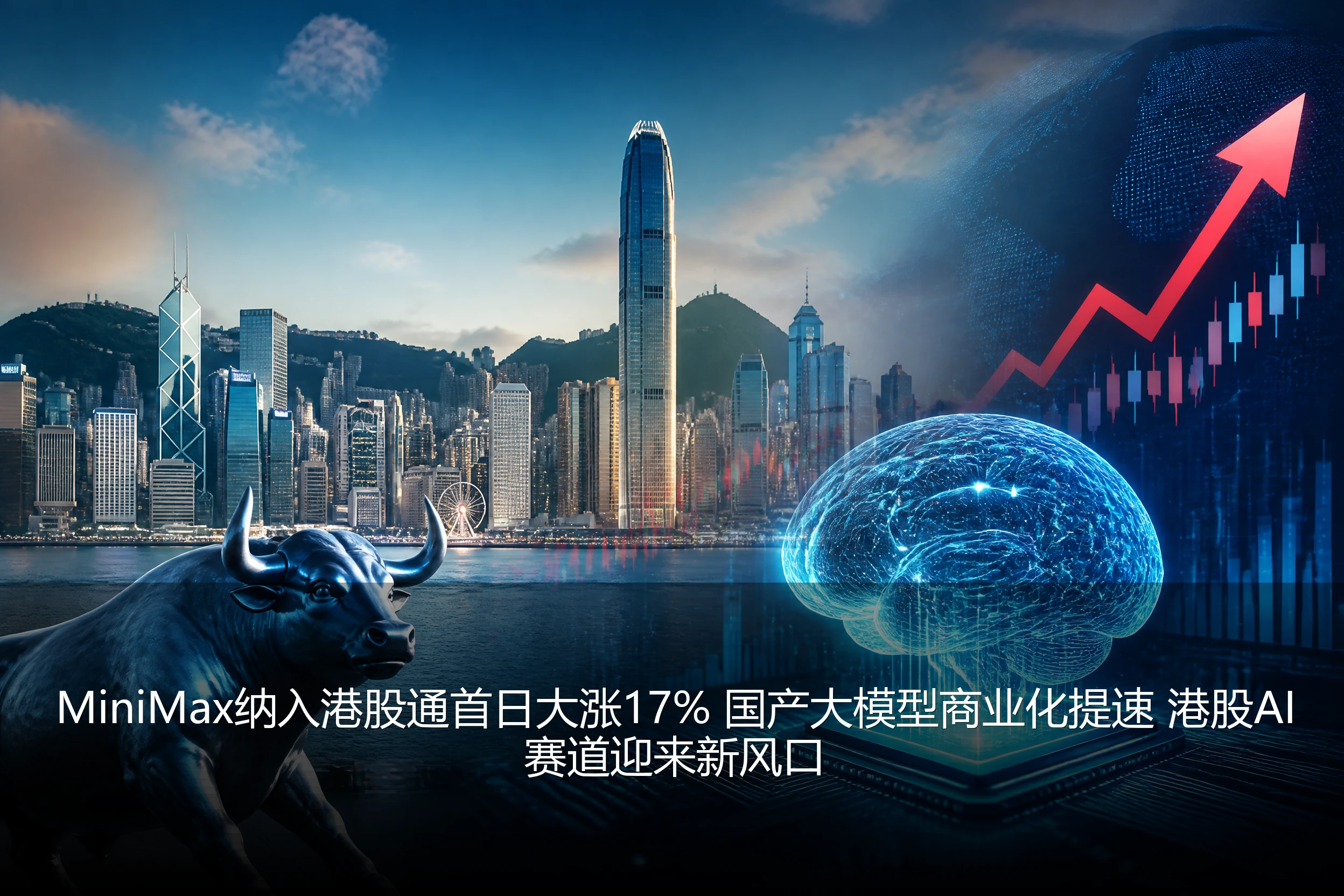 MiniMax纳入港股通首日大涨17% 国产大模型商业化提速 港股AI赛道迎来新风口